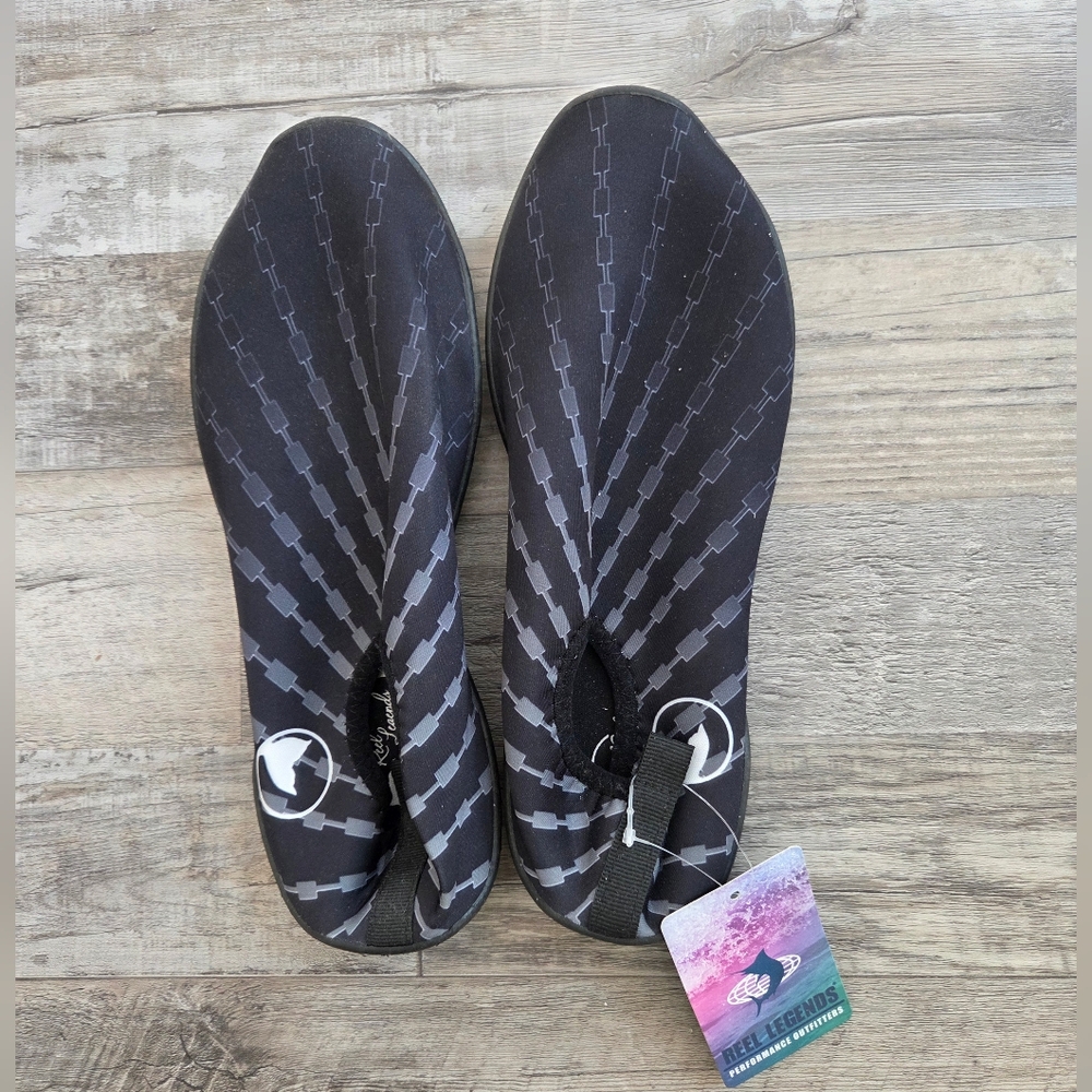 Black and Gray Water Shoes